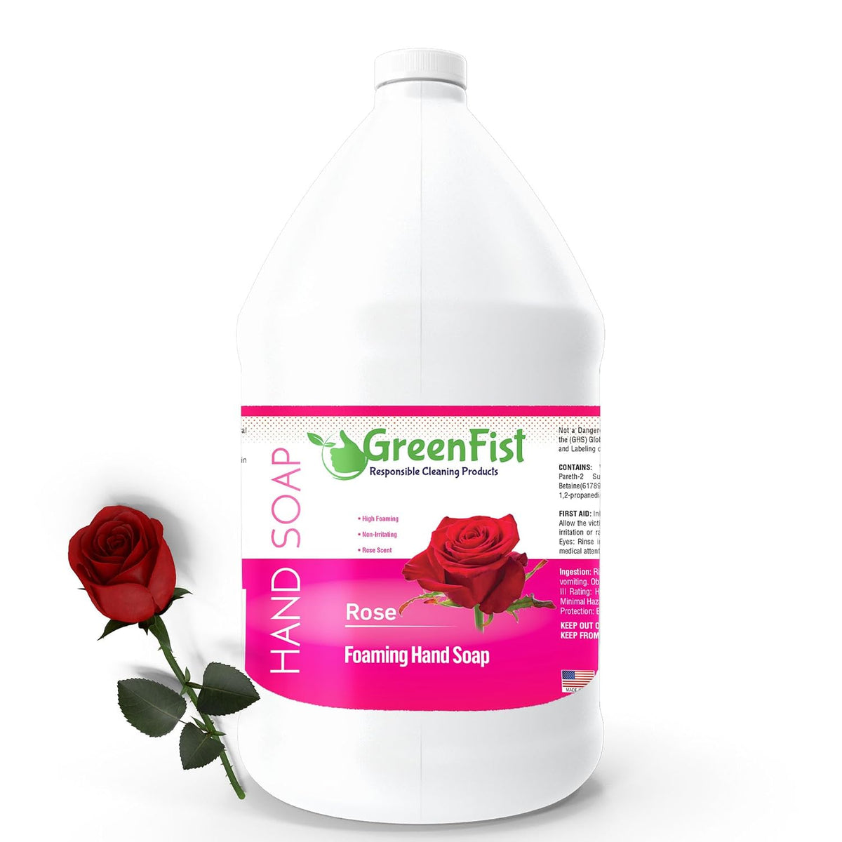 GreenFist Foaming Hand Soap Refill, 1 Gallon (128 oz) Jug