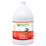 GreenFist Antibacterial Foaming Hand Soap Refills Jug Almond Cherry Scent Foam Refill Made in USA, 128 ounce (1 Gallon) - GreenFist