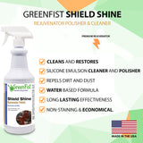 Shield Shine Rejuvenator Multipurpose Polisher, 32 Fluid Ounce Spray - GreenFist