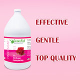 GreenFist Antibacterial Foaming Hand Soap Refills Jug Rose Scent Foam Refill Made in USA, 128 ounce (1 Gallon) - GreenFist