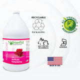 GreenFist Antibacterial Foaming Hand Soap Refills Jug Rose Scent Foam Refill Made in USA, 128 ounce (1 Gallon) - GreenFist
