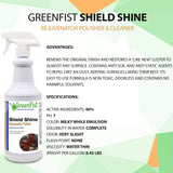 Shield Shine Rejuvenator Multipurpose Polisher, 32 Fluid Ounce Spray - GreenFist