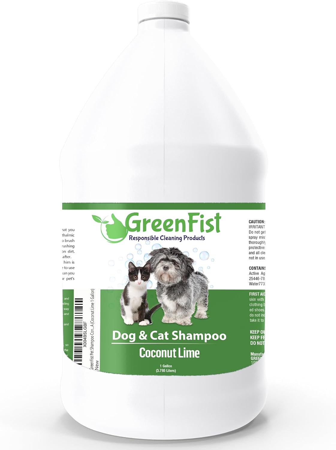 GreenFist Pet Shampoo for Dogs and Cats