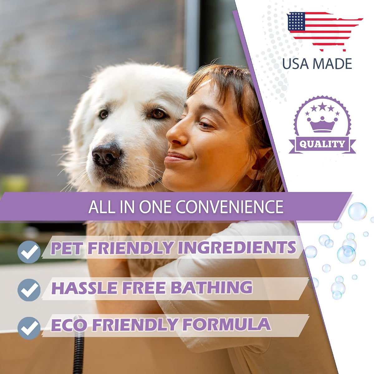 GreenFist Pet Shampoo for Dogs and Cats