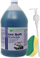 GreenFist Unisoft Hand Dish Detergent Pot & Pat Soap Liquid [Concentrated] - GreenFist
