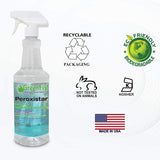 Hydrogen Peroxide All Purpose (Glass, Carpet,Stain Remover) Cleaner (1 Quart, 32 oz w/Sponge)