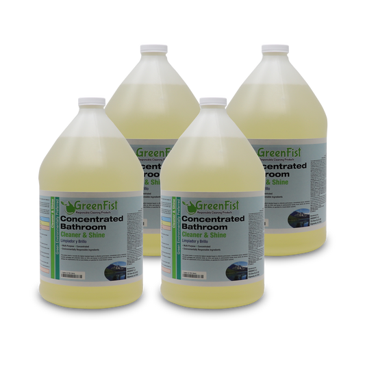 UNISHINE - Ultra Concentrated Toilet and Bathroom Cleaner, 4 Gallon - GreenFist
