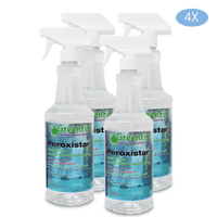 GreenFist All Purpose Hydrogen Peroxide Cleaner ( 4x 32 oz ) - GreenFist