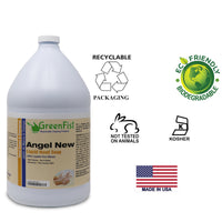 GREENFIST HAND WASH [ LIQUID ] REFILL SOAP ANGEL NEW 1 GALLON + GREENFIST ALL PURPOSE HYDROGEN PEROXIDE CLEANER WITH CITRUS FRAGRANCE [ CONCENTRATED ] MAKES 16 GALLONS READY TO USE (1 GALLON)