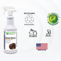 Shield Shine Rejuvenator Multipurpose Polisher, 32 Fluid Ounce Spray - GreenFist