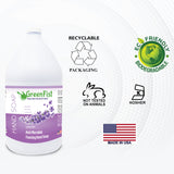 GreenFist Antibacterial Foaming Hand Soap Refills Jug Lavender Scent Foam Refill Made in USA , 128 ounce (1 Gallon) - GreenFist